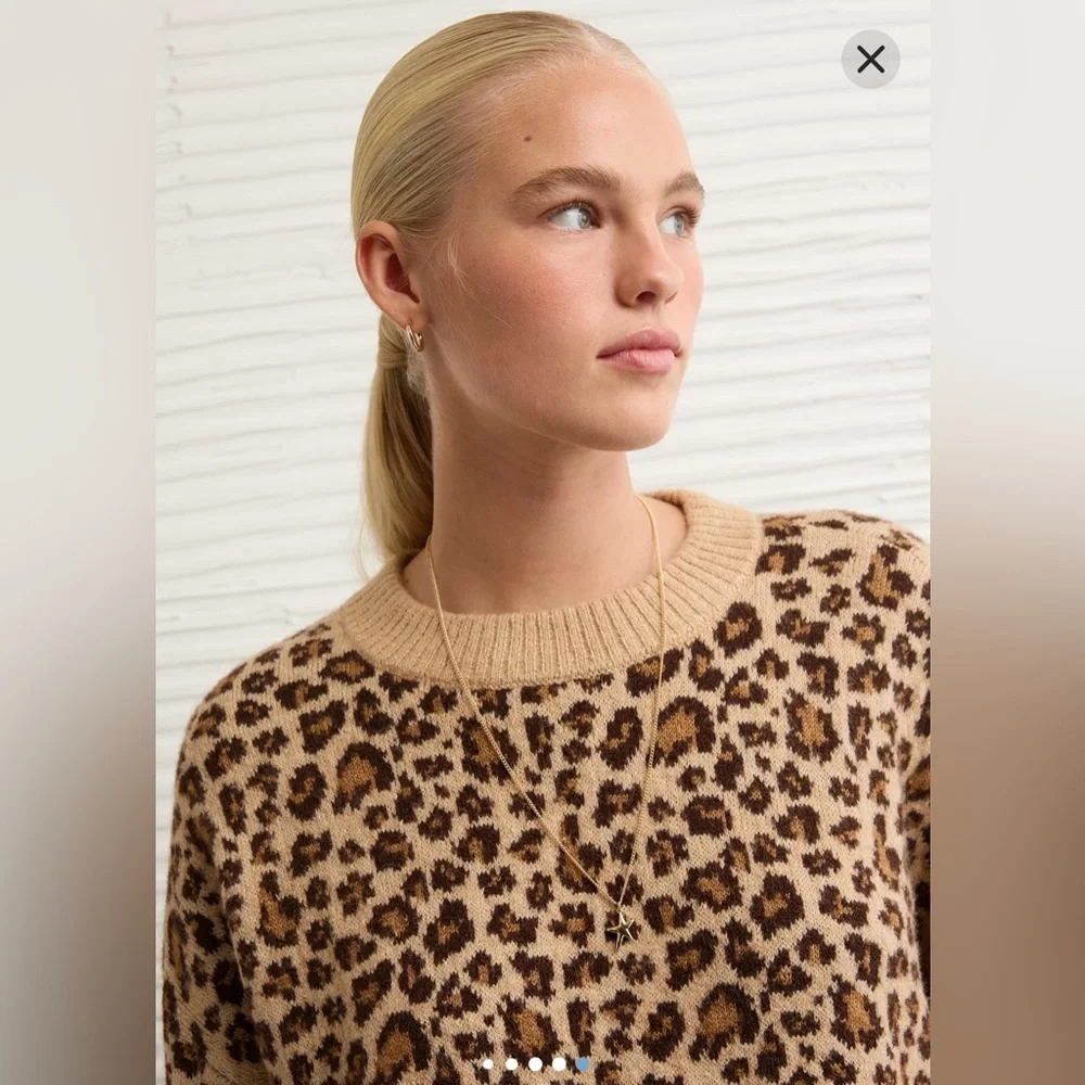 NWT AE Whoa So Soft Classic Crew Neck Sweater size small - Picture 6 of 9